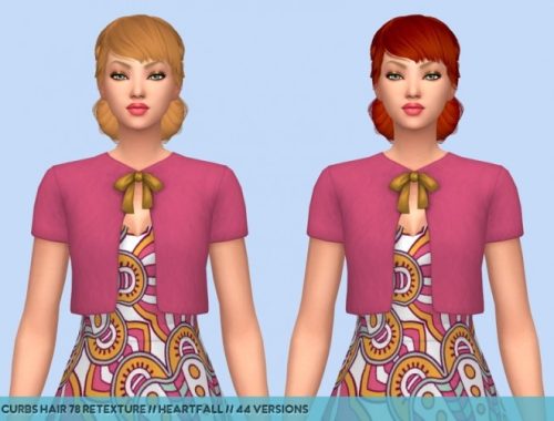 Colores Urbanos hair retextures at Heartfall