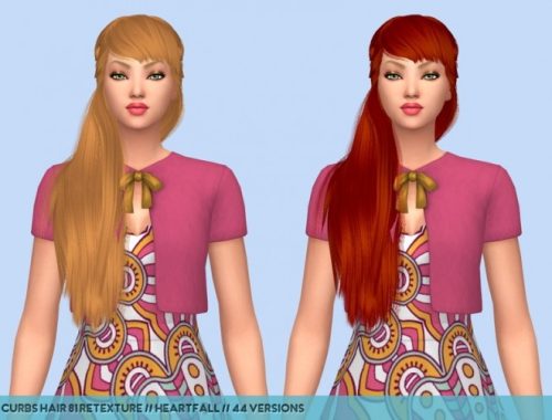 Colores Urbanos hair retextures at Heartfall
