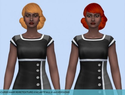 Colores Urbanos hair retextures set 2 at Heartfall