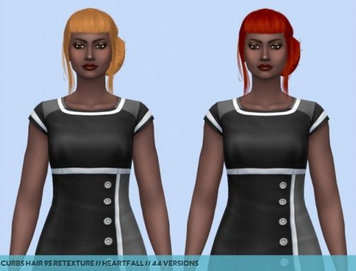 Colores Urbanos hair retextures set 2 at Heartfall