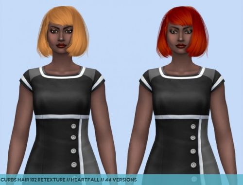 Colores Urbanos hair retextures set 2 at Heartfall