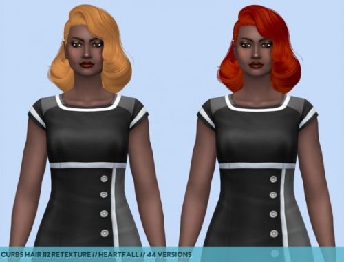 Colores Urbanos hair retextures set 2 at Heartfall