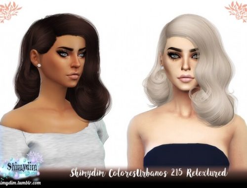 ColoresUrbanos July 2018 Hair Retextures at Shimydim Sims