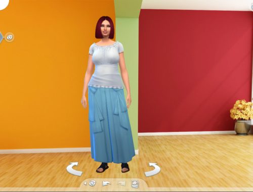 Colorful CAS background room