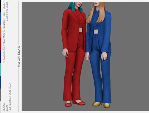 Colorful Suits