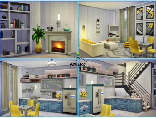 Colorful twin house (No CC!)