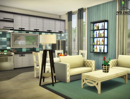 Colorful twin house (No CC!)