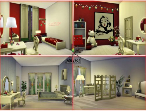 Colorful twin house (No CC!)