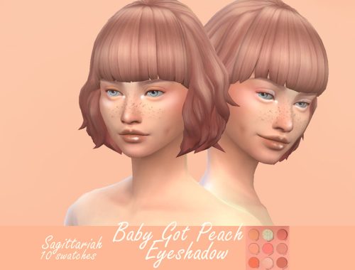 Colourpop Baby Got Peach Eyeshadow