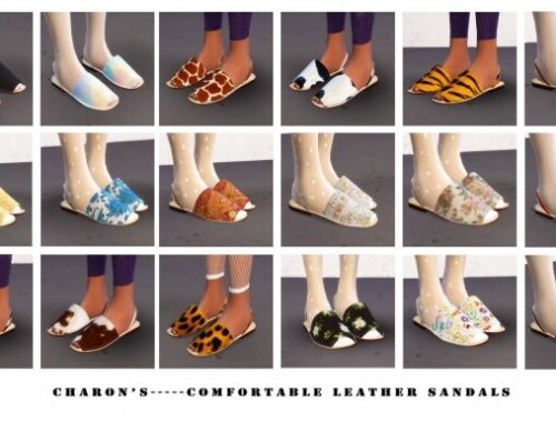 Comfortable Leather Sandals at Charonlee