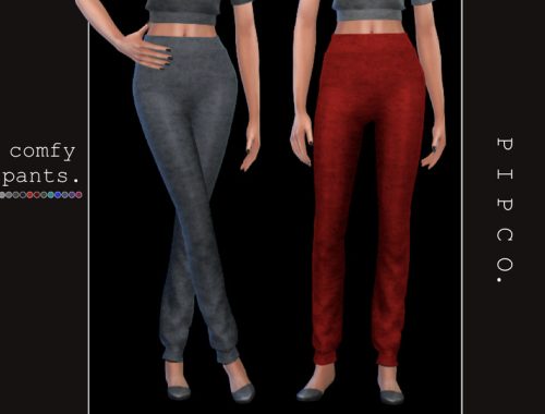 comfy pants.
