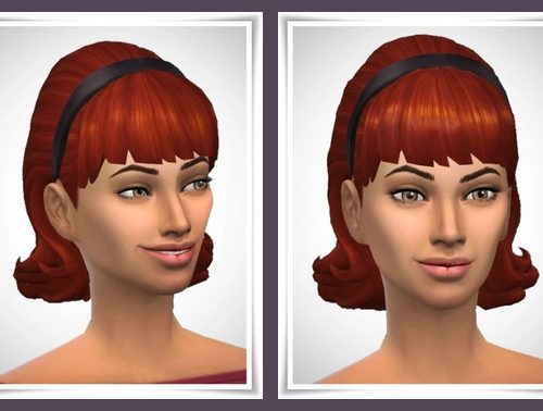 Conny’s Bangs Hoop Curls at Birksches Sims Blog