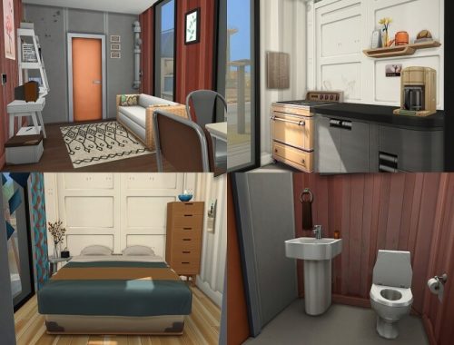 Container Duo Starter House at Simsontherope