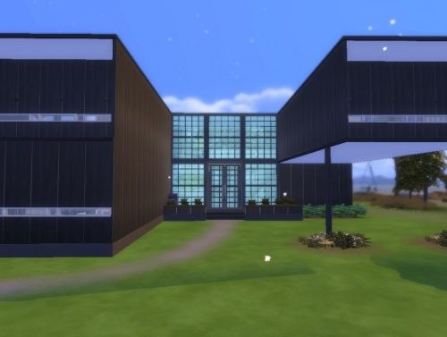 Container house no CC by Augustas at Mod The Sims