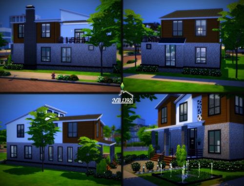 Contemporary House - NB1392 (No CC!)