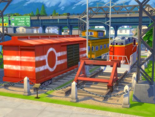 Converted Train Carriage Micro Home (Tier 1) - No CC