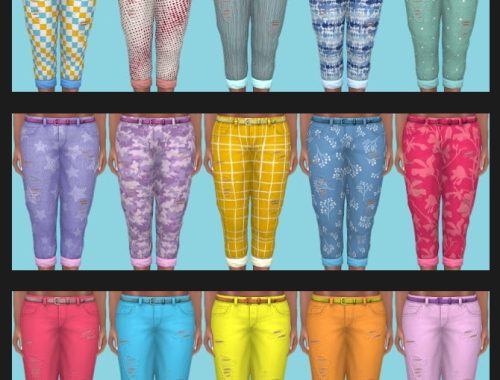 Cool Kitchen Recolors Part 1 Jeans at Annett’s Sims 4 Welt
