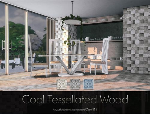 Cool Tessellated Wood