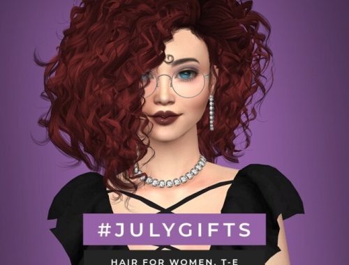 Coraline & Sky Hair + July Gifts at Sonya Sims
