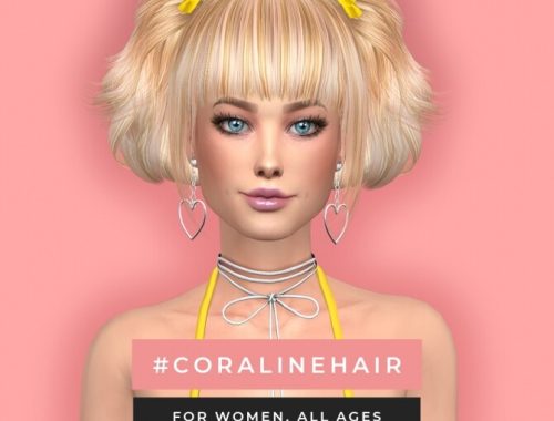Coraline & Sky Hair + July Gifts at Sonya Sims