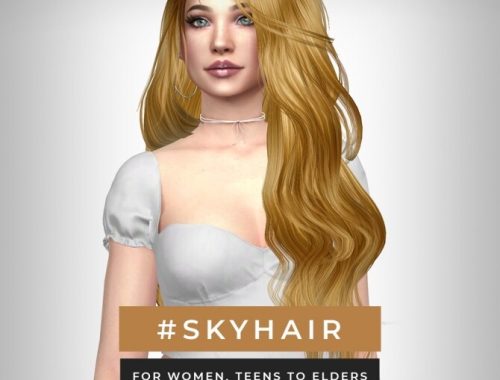 Coraline & Sky Hair + July Gifts at Sonya Sims