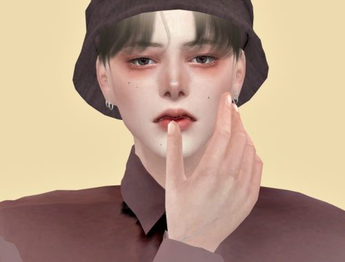 Corduroy bucket hat at Lemon Sims 4