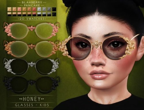 Cosmos & Honey glasses for kids at Blahberry Pancake