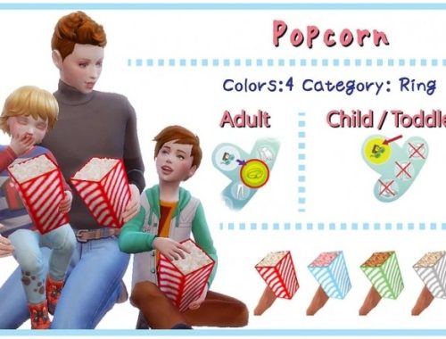 Cotton candy sets & Popcorn sets (ACC) at A-luckyday