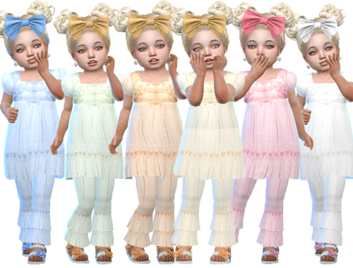 Cotton toddler set
