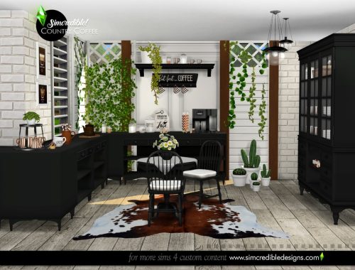 Country Coffee Dining Area