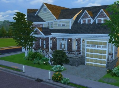 Country Grove house by PolarBearSims at Mod The Sims
