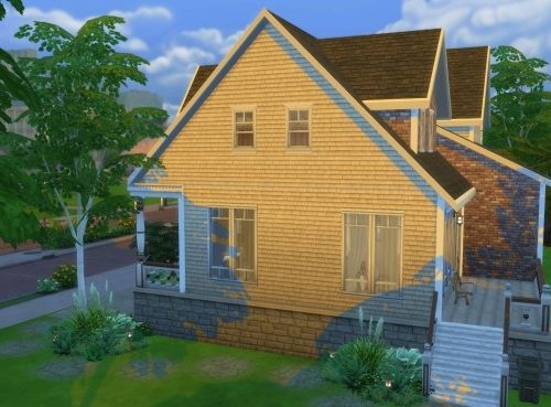 Country Grove house by PolarBearSims at Mod The Sims