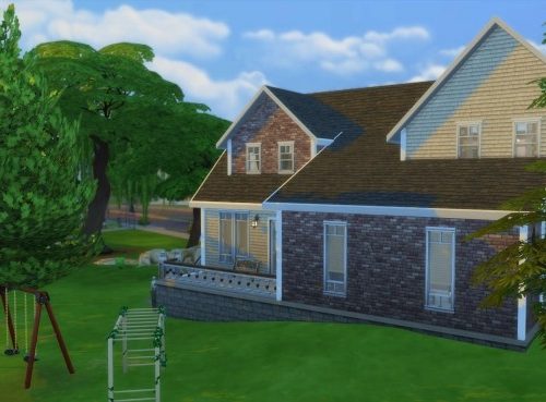 Country Grove house by PolarBearSims at Mod The Sims