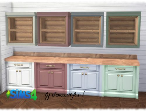 Country house kitchen Deco by dorosimfan1 at Sims Marktplatz