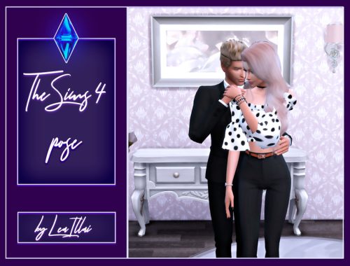 Couple pose - Romantic hugs [TS4]