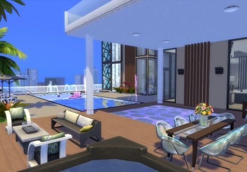 Courtyard Penthouse by mon8993