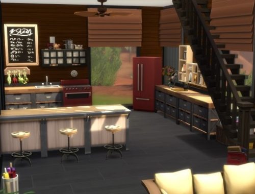 Cozy Container Home by NayNikole at Mod The Sims