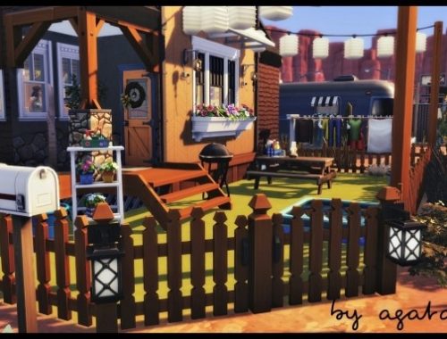 Cozy House Trailer at Agathea-k