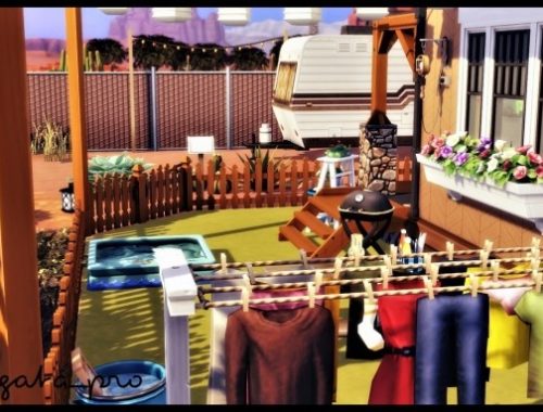 Cozy House Trailer at Agathea-k