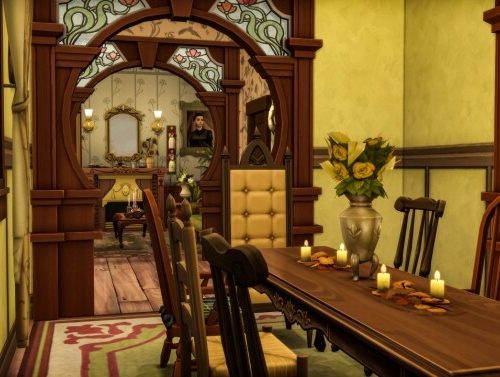 Cozy Witch House at SimKat Builds