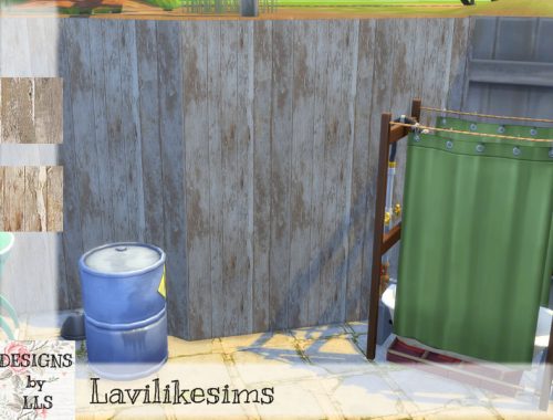 Cracked Wood Walls