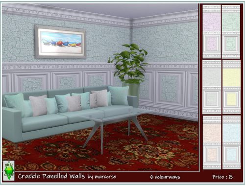 Crackle Panelled Walls by marcorse