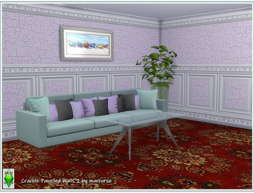 Crackle Panelled Walls by marcorse