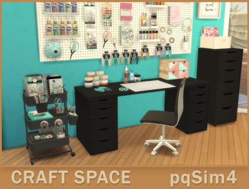 Craft Space at pqSims4