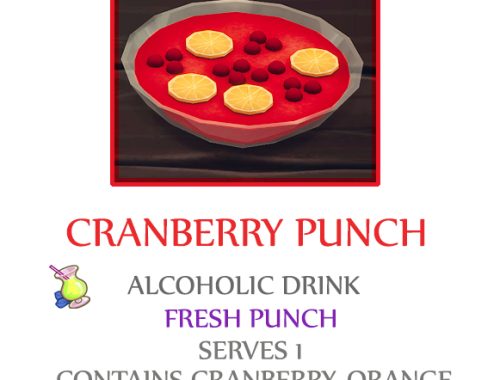 CRANBERRY ORANGE PUNCH at Icemunmun