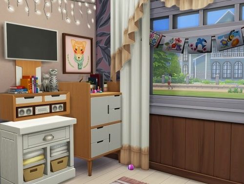CRAZY CAT LADY MICRO HOME at Aveline Sims