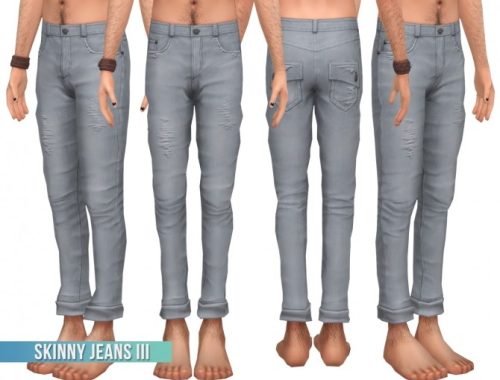 Crew Loose Color Block & Skinny Jeans III at Busted Pixels