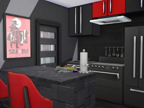CRIMINAL MASTERMIND’S UNDERGROUND TINY HOME at Aveline Sims