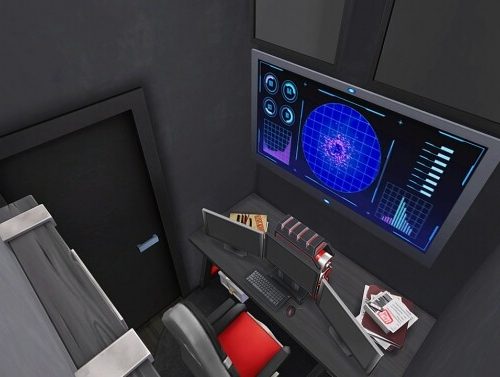 CRIMINAL MASTERMIND’S UNDERGROUND TINY HOME at Aveline Sims