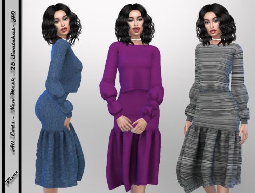 Crop Top Dress